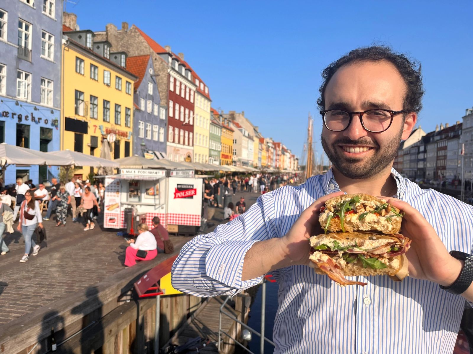 Chef Luca, founder of La Posata, in Copenhagen